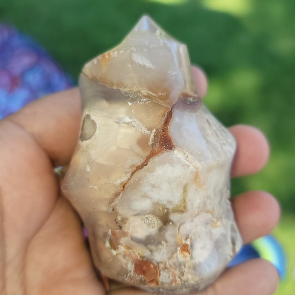 Flower agate flame - Picture 3 of 4